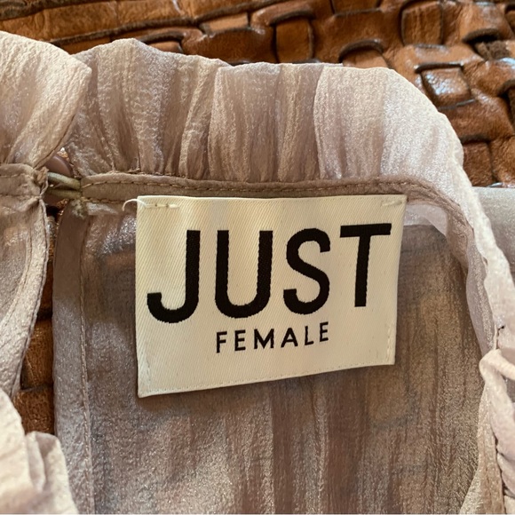 JUST FEMALE Sheer Blouse - Picture 3 of 4